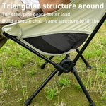 Chaise pliante portable grande pour camping en plein air, loisirs, plage, Grande (Blanc), Grande (Noir), Grande (Gris), Grande (Bleu marine)