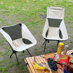 Large Outdoor Camping Leisure Beach Portable Folding Chair, Large (White), Large(Black), Large(Grey), Large(Navy Blue)