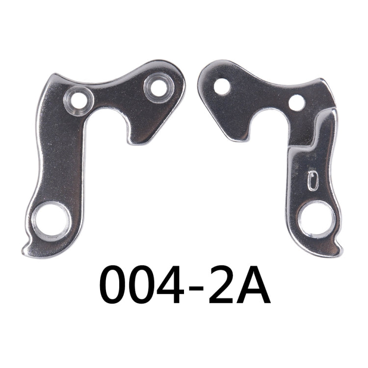 2 pièces ZTTO 004-2A pièces crochet de queue dérailleur arrière en alliage pour vélo VTT route, 004-2A