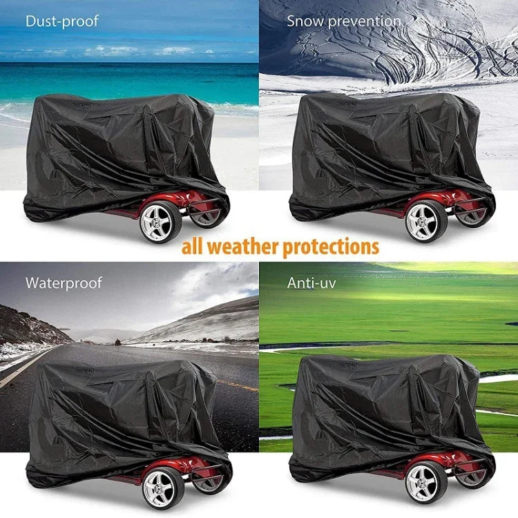 Housse de protection anti-poussière et anti-UV pour trottinette électrique, Dimensions : 140x66x91cm, 140x66x91cm