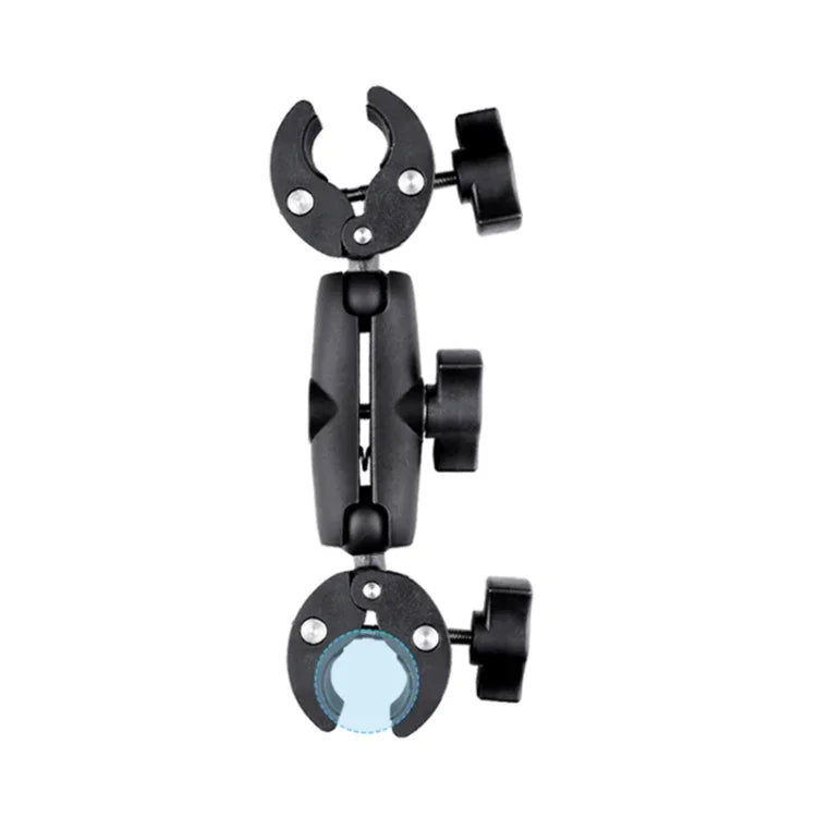 Support de guidon à pince double tête pour moto, fixation fixe, Dualheads Crab
