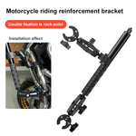 Support de guidon à pince double tête pour moto, fixation fixe, Dualheads Crab