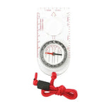 2pcs Boussole extérieure Nisa SD482 avec échelle de carte et loupe multifonction, SD482