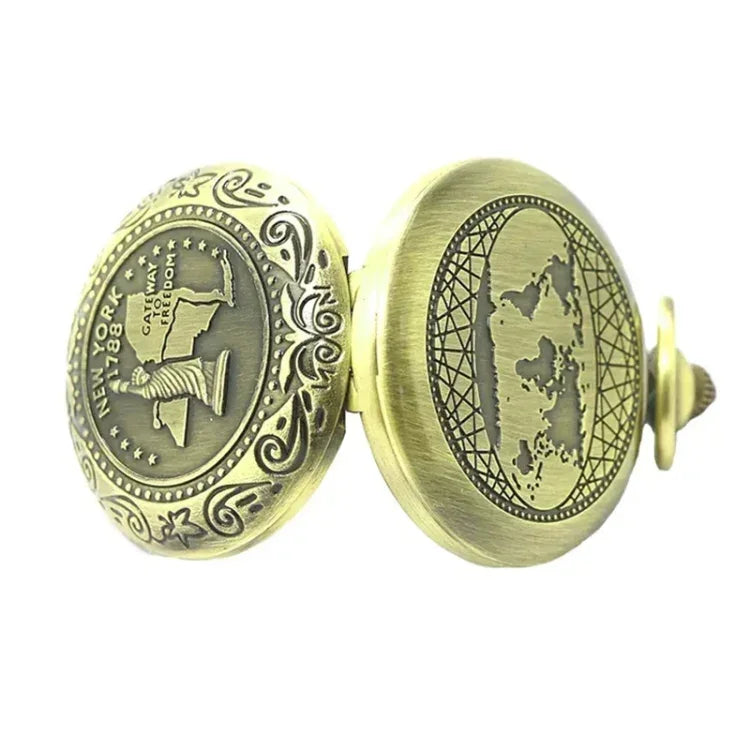 Boussole de poche vintage en métal Nisa J35A à clapet, J35A