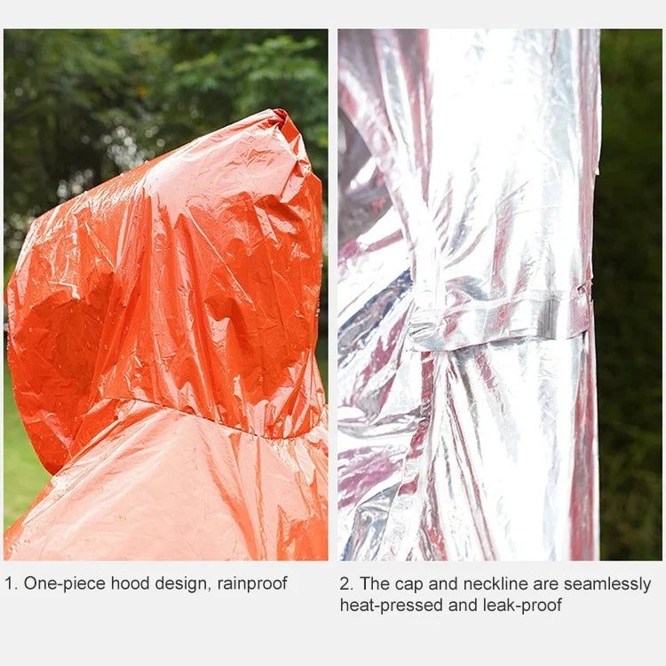 AOTU AT9052 Imperméable de premiers secours long pour camping en plein air