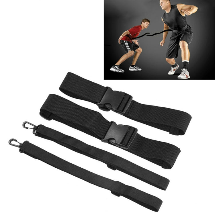Équipement d'entraînement 4 en 1 ceinture de vitesse et réaction pour football, basketball, entraînement d'agilité pour adulte, pour adulte
