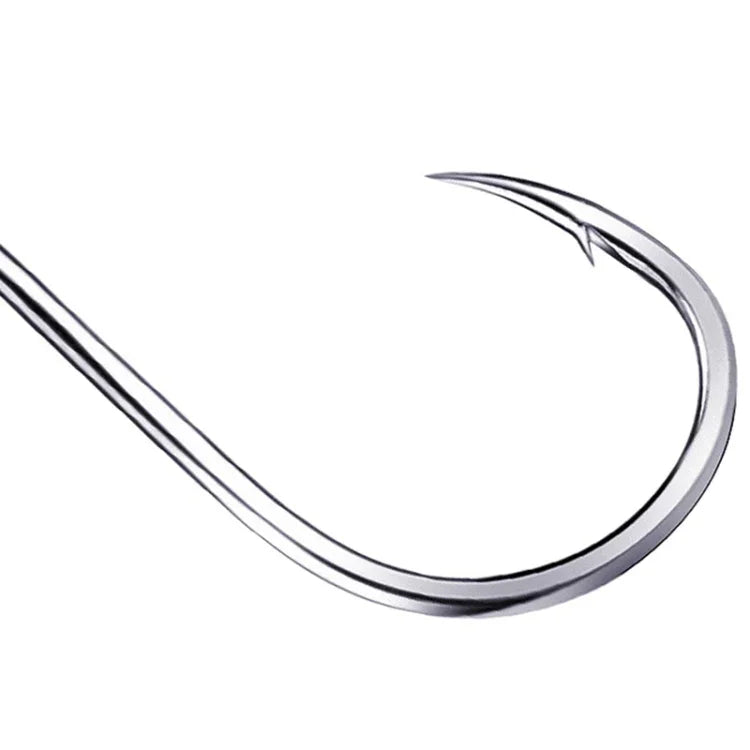500 hameçons barbelés de pêche tailles mixtes avec œillet, 3-12# avec œillet