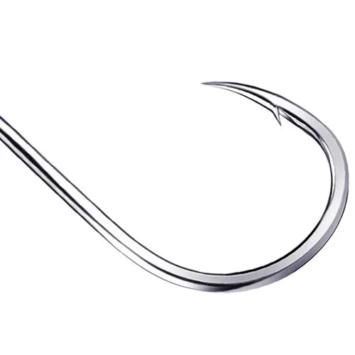 ISE 500 PCS Mixed Size Fish Barbed Hook Fishing Hooks, 3-12#