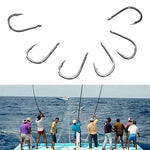 ISE 500 hameçons barbelés de pêche de tailles mixtes, 6-15 #