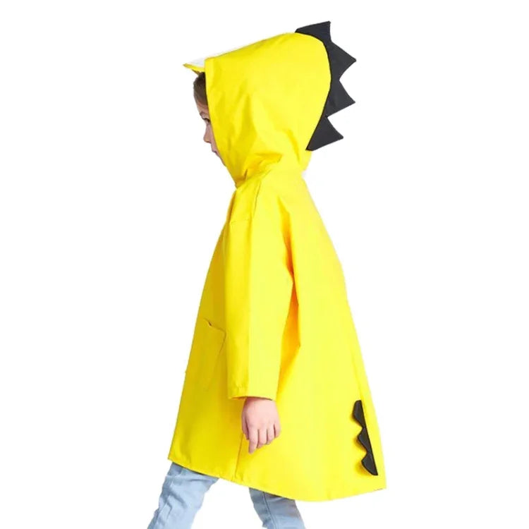 Imperméable mode enfant dessin animé dinosaure Taille : M, Taille : M