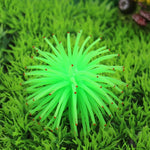 Articles de Décoration pour Aquarium Boule de Corail Urchin de Mer Simulation TPR avec Pointes, Taille : L, Diamètre : 13cm, 13cm