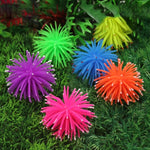 Articles de Décoration pour Aquarium Boule de Corail Urchin de Mer Simulation TPR avec Pointes, Taille : L, Diamètre : 13cm, 13cm