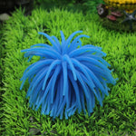 Articles pour aquarium Décoration TPR Simulation Boule d'oursin Corail, Taille : M, Diamètre : 10cm, Taille : M