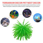 Articles pour aquarium Décoration TPR Simulation Boule d'oursin Corail, Taille : M, Diamètre : 10cm, Taille : M