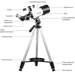 Maifeng40070 Télescope astronomique haute définition High Times 233x70 avec trépied, 233 x 70