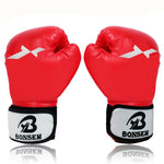 Gants d’Entraînement de Boxe BONSEM pour Adultes, C1 Noir, C1 Rouge