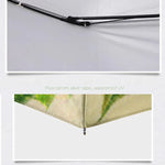 Parapluie pliant trois volets motif chat paresseux style créatif avec ruban argenté anti-UV, Parapluie motif chat avec ruban argenté