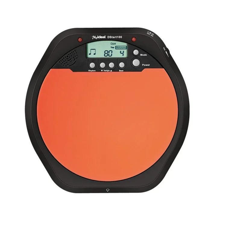 Tambour d'entraînement électronique DS100 (noir et orange), tambour électronique DS100