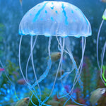 Articles pour aquarium Décoration Silicone Simulation Méduse fluorescente ventouse, Taille : 5*17cm, 5cm