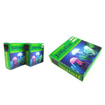 Articles pour aquarium Décoration Silicone Simulation Ventouse Fluorescente Méduse, Taille : 8*20cm, 8cm