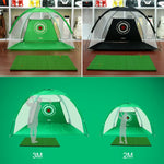 PGM Golf Training Aids Indoor Sports Hitting Practice Net 2m, 2m