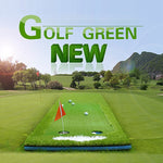 Tapis de putting double couleur PGM Golf, entraîneur de putter, taille : 75x300cm, taille : 75x300cm