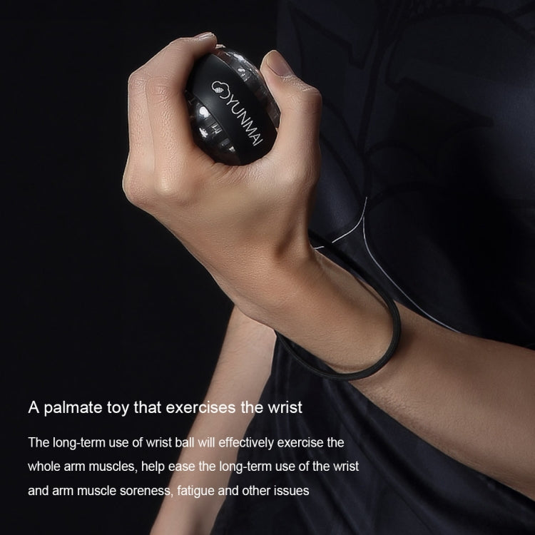 Gyroball LED original Xiaomi Youpin Yunmai entraîneur de poignet, spinner essentiel gyroscopique pour exercice de l'avant-bras