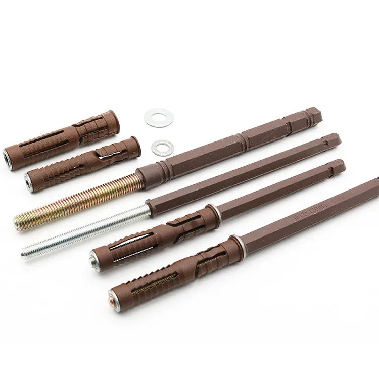 10 PCS clous invisibles pour étagère murale à panneaux dissimulés, 12x120mm, 12x120mm