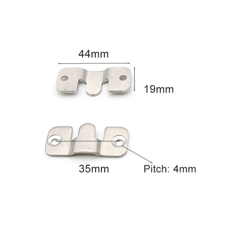 30 PCS de fixations en acier inoxydable pour suspension de cadre photo, Taille : S, S 30 PCS