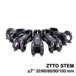 Tige de fourche de guidon de vélo ZTTO légère, 100 mm, 100 mm