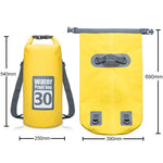 Sac sec étanche extérieur à double bretelle Sac sec, Capacité : 30L, 30L