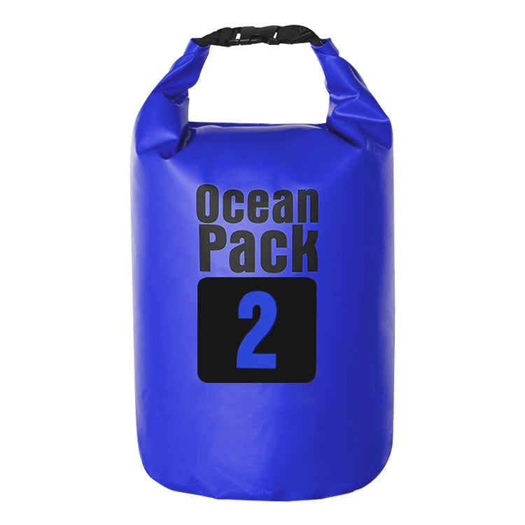 Sac sec étanche extérieur Sac baril en PVC, Capacité : 2L, Capacité : 2L (Vert), Capacité : 2L (Jaune), Capacité : 2L (Bleu foncé), Capacité : 2L (Orange)