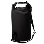 Sac étanche extérieur à une épaule, sac sec, sac baril en PVC, capacité : 15L, capacité : 15L (Bleu ciel), capacité : 15L (Jaune), capacité : 15L (Noir), capacité : 15L (Bleu foncé), capacité : 15L (Orange), capacité : 15L (Rose), capacité : 15L (Vert)