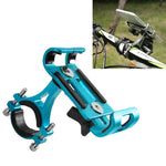 Support universel en alliage d'aluminium fixe non rotatif pour téléphone mobile moto vélo