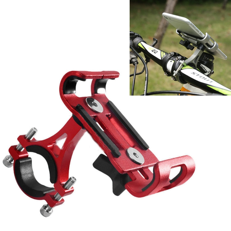 Support universel en alliage d'aluminium fixe non rotatif pour téléphone mobile moto vélo