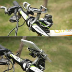Support universel en alliage d'aluminium fixe non rotatif pour téléphone mobile moto vélo