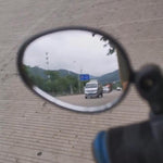 Miroir rétroviseur réfléchissant en silicone à dégagement rapide pour vélo de montagne, rotation à 360 degrés, miroir rétroviseur réfléchissant