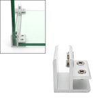 Pince combinée en alliage d'aluminium pour verre, clip de fixation de cloison d'armoire, clipé à 90 degrés 8-10mm, clipé à 90 degrés 8-10mm