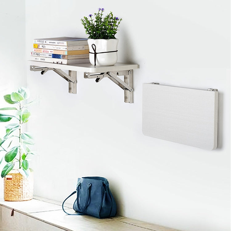 2 pcs étagère de rangement murale pliante en acier inoxydable à ressort de type K de 10 pouces pour table à manger, 10 pouces