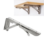 Étagère de rangement murale pliante en acier inoxydable à ressort de type K de 14 pouces pour table à manger, 14 pouces