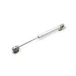 Tige télescopique amortisseur hydraulique à gaz pour armoire avec tête en caoutchouc, 10 pouces 80N (8kg), tête en caoutchouc, 10 pouces 80N (8kg)