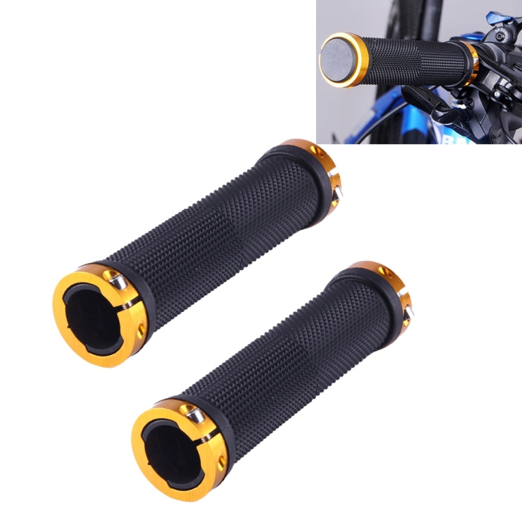 OQSPORT 2 poignées de vélo avec verrouillage bilatéral, poignée droite antidérapante pour guidon VTT, OQSPORT, 801