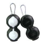 2 manchons de protection en silicone pour golf à double balle, 2 manchons noirs, 2 manchons jaune vif, 2 manchons roses, 2 manchons bleu foncé, 2 manchons verts, 2 manchons rouges, 2 manchons rouge rose, 2 manchons jaunes