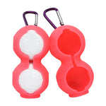2 manchons de protection en silicone pour golf à double balle, 2 manchons noirs, 2 manchons jaune vif, 2 manchons roses, 2 manchons bleu foncé, 2 manchons verts, 2 manchons rouges, 2 manchons rouge rose, 2 manchons jaunes
