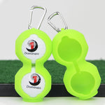 2 manchons de protection en silicone pour golf à double balle, 2 manchons noirs, 2 manchons jaune vif, 2 manchons roses, 2 manchons bleu foncé, 2 manchons verts, 2 manchons rouges, 2 manchons rouge rose, 2 manchons jaunes