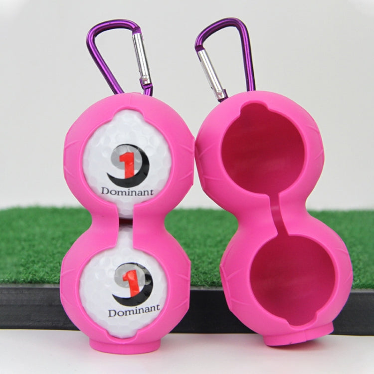 2 manchons de protection en silicone pour golf à double balle, 2 manchons noirs, 2 manchons jaune vif, 2 manchons roses, 2 manchons bleu foncé, 2 manchons verts, 2 manchons rouges, 2 manchons rouge rose, 2 manchons jaunes