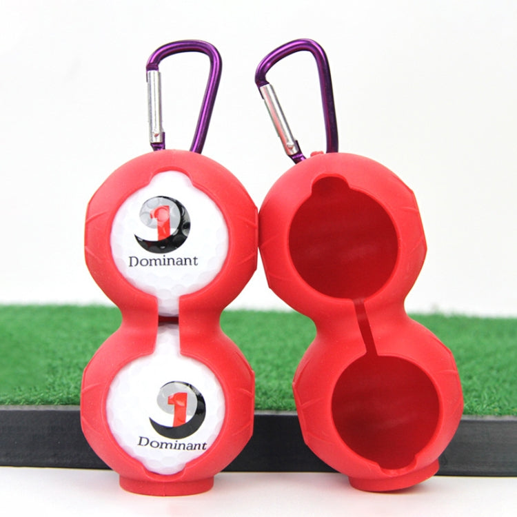2 manchons de protection en silicone pour golf à double balle, 2 manchons noirs, 2 manchons jaune vif, 2 manchons roses, 2 manchons bleu foncé, 2 manchons verts, 2 manchons rouges, 2 manchons rouge rose, 2 manchons jaunes