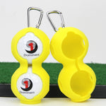 2 manchons de protection en silicone pour golf à double balle, 2 manchons noirs, 2 manchons jaune vif, 2 manchons roses, 2 manchons bleu foncé, 2 manchons verts, 2 manchons rouges, 2 manchons rouge rose, 2 manchons jaunes