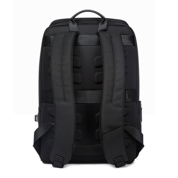 Sac à dos professionnel Bopai 751-006881 anti-vol, étanche, grande capacité, double épaule, avec port de chargement USB, Taille : 30x14x44cm, 751-006881