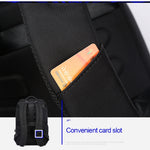 Sac à dos professionnel Bopai 751-006881 anti-vol, étanche, grande capacité, double épaule, avec port de chargement USB, Taille : 30x14x44cm, 751-006881